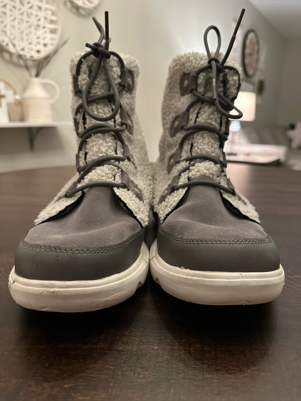 Sorel Women’s Explorer II Joan Felt Waterproof Winter Boots Size 12 - Picture 4 of 8